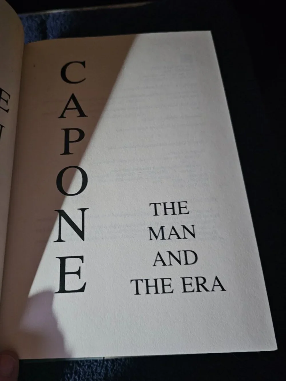 Capone - The Man & the Era - Laurence Bergreen